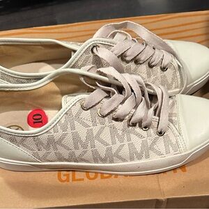 Michael Kors Women's Cream Sneakers